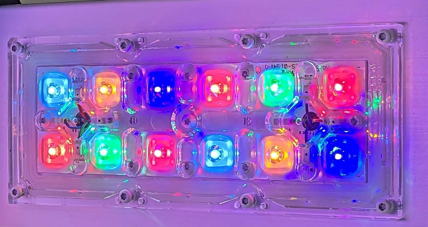 Led colors pour la culture de microalgues