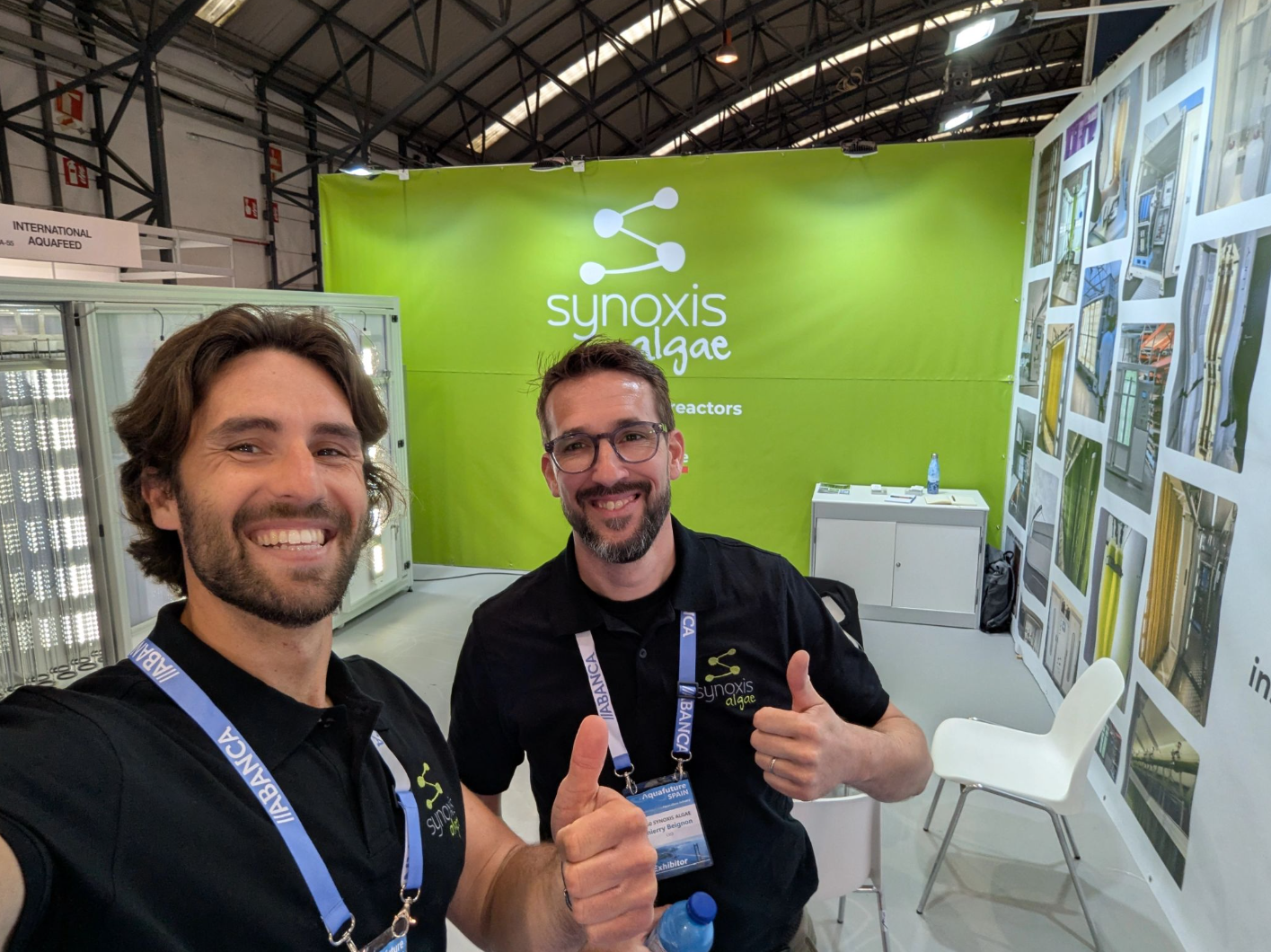 Here we are at AQUAFUTURE SPAIN at Vigo !