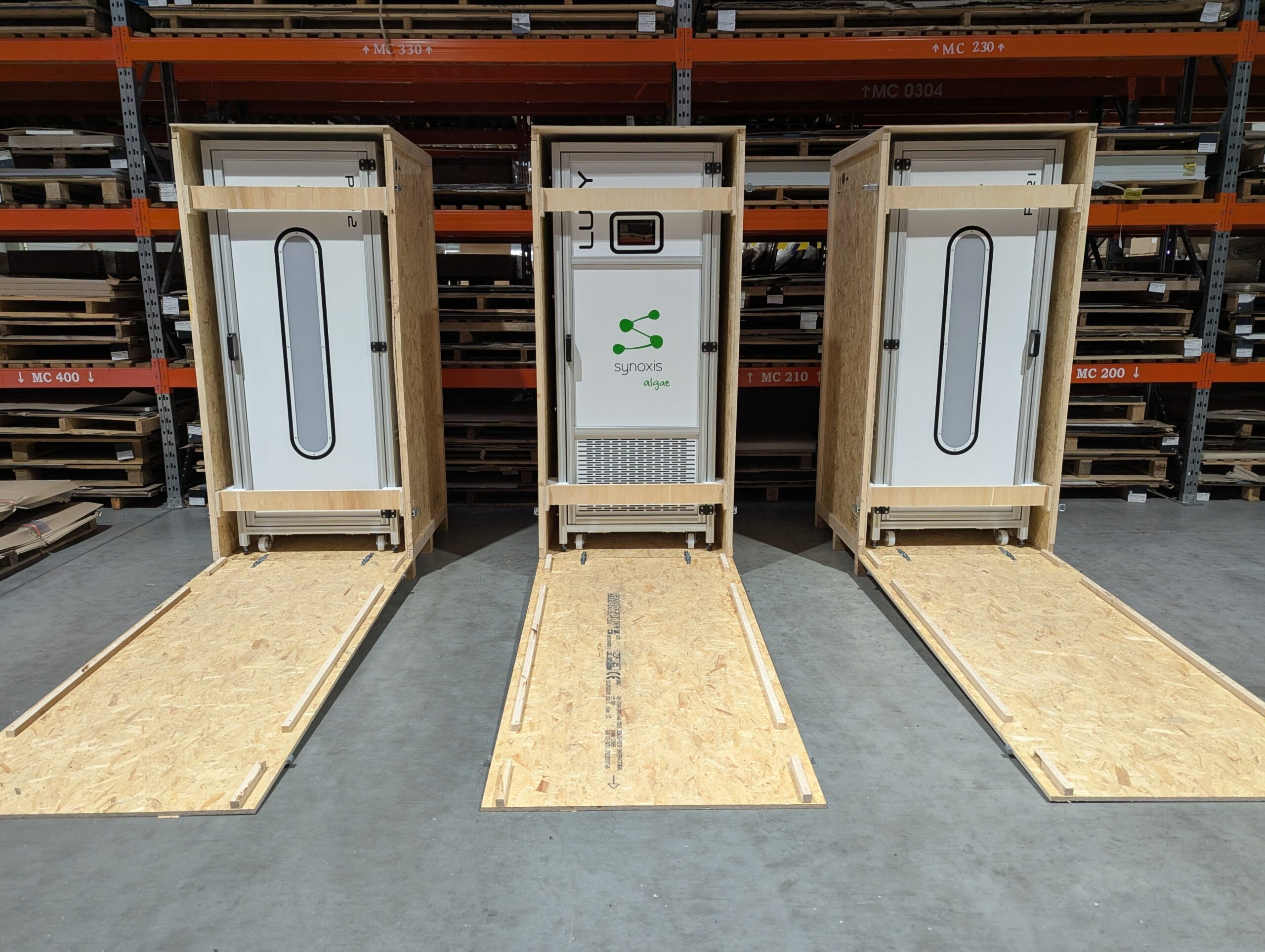 Comment se déroule l’installation lorsque vous recevez votre photobioréacteur ?