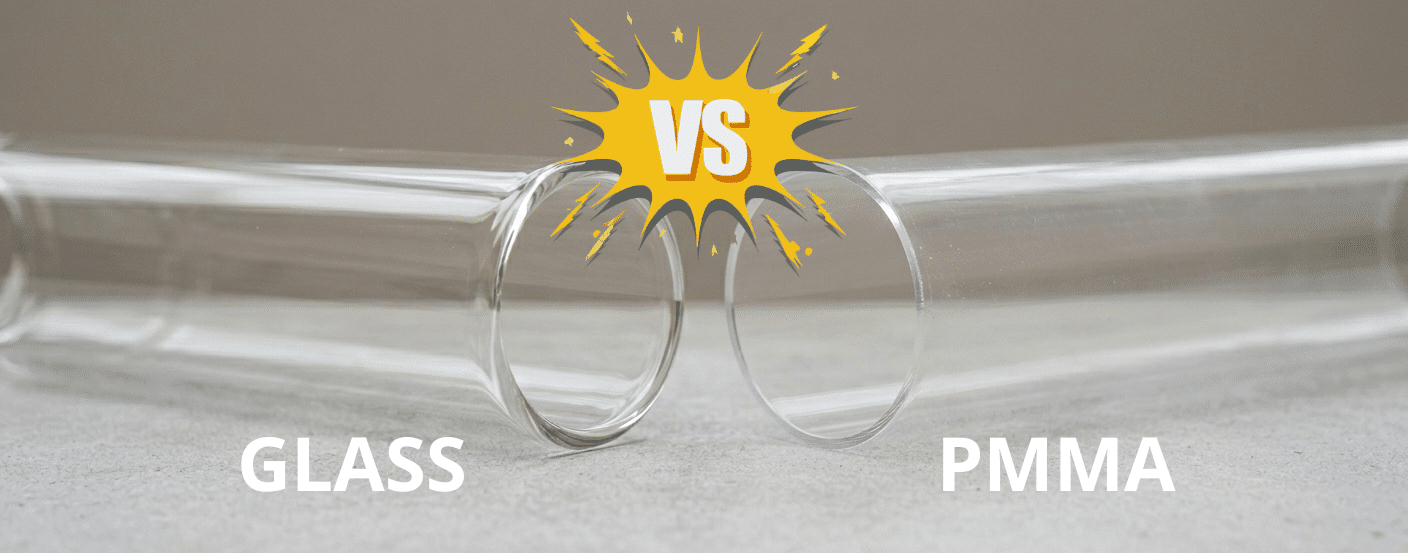 Why does material choice matter in photobioreactor tubes ?